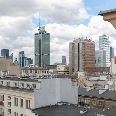 Top Floor View Apartment Marszalkowska By Noclegi Renters Warschau Exterior foto