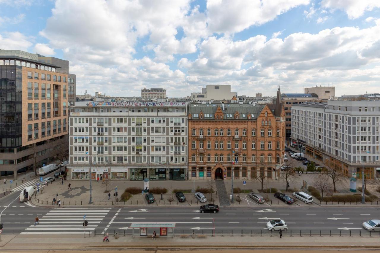 Top Floor View Apartment Marszalkowska By Noclegi Renters Warschau Exterior foto